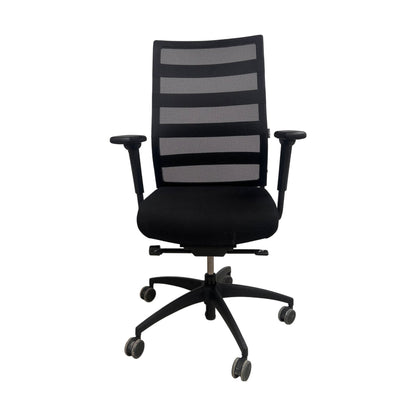Kontorstol Wagner Ergomedic 100-1, svart