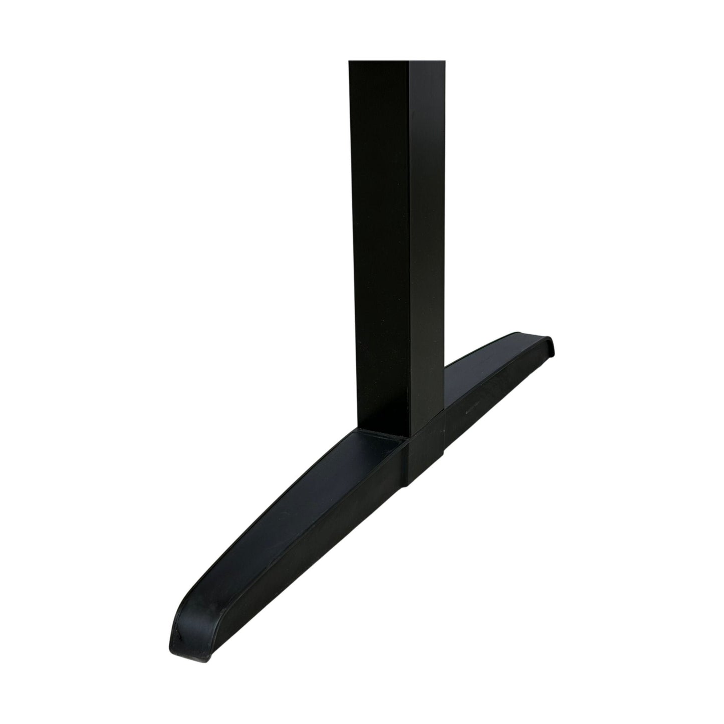Elektrisk hev/senk skrivebord, hvit, 140x80 cm