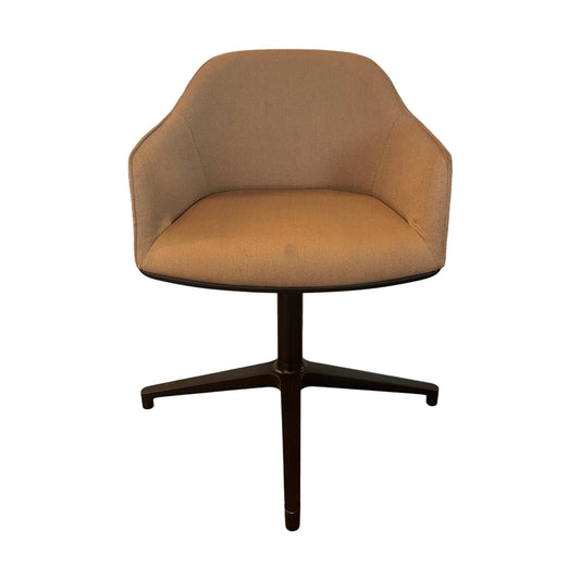 Softshell møteromsstol fra Vitra, brun
