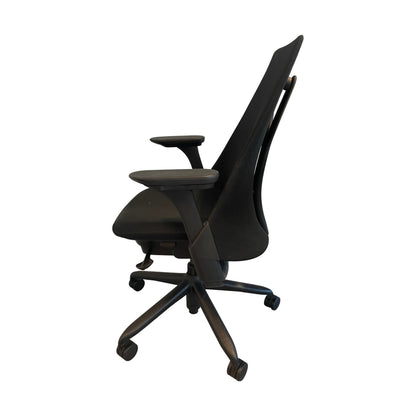 Sayl kontorstol fra Herman Miller, svart