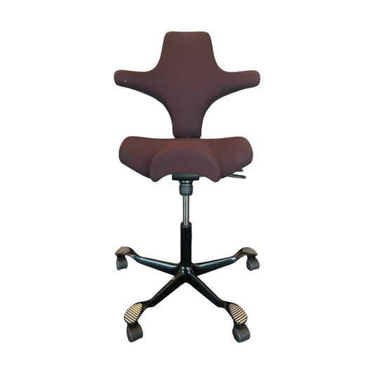 Håg Capisco 8106 kontorstol, vinrød