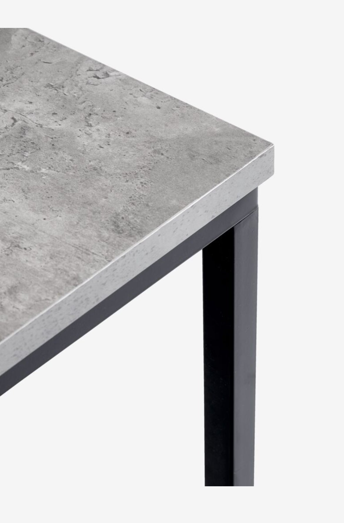 Dokkedal sofabord fra Jysk, svart, 75x115 cm