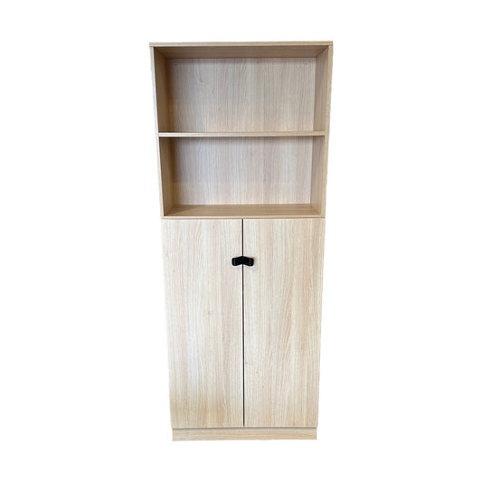 Bokhylle QBUS fra AJ Produkter, 4 hyller, eik