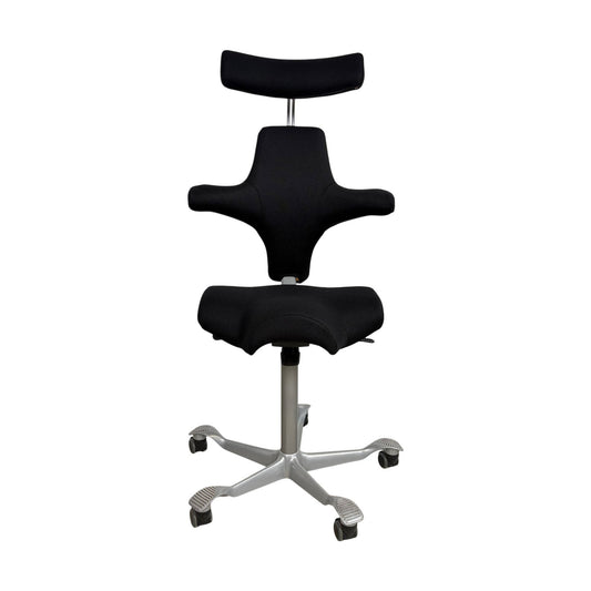 HAG Capisco kontorstol, svart stoff