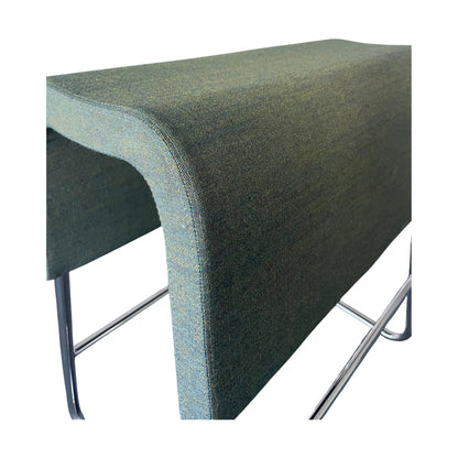 Plint barstol fra Materia, grønn, 58x40 cm, 64 cm høy