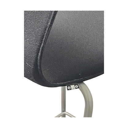 Graf barstol fra EFG, svart