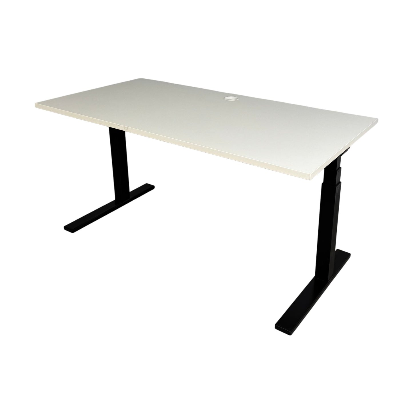 El hev/senk skrivebord, 160 cm