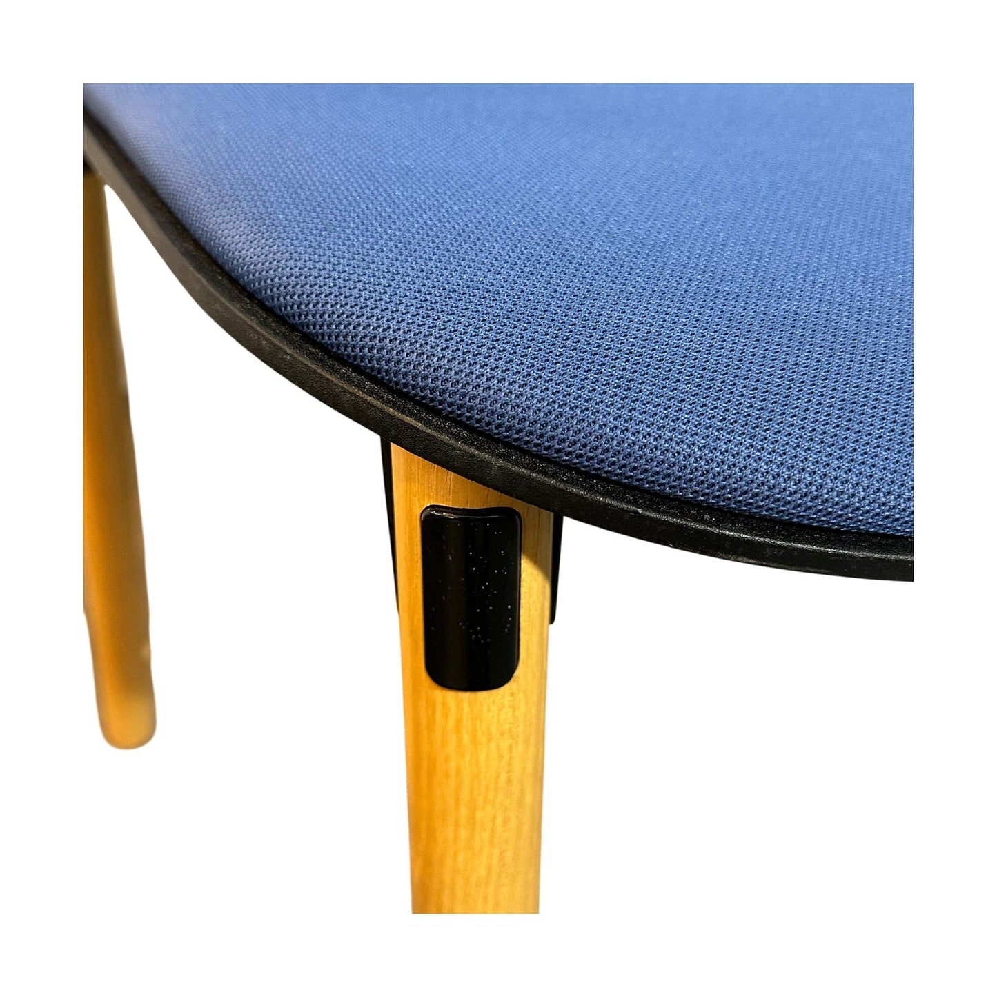 6080SB møteromsstol fra RBM Noor, medium blå, god tilstand