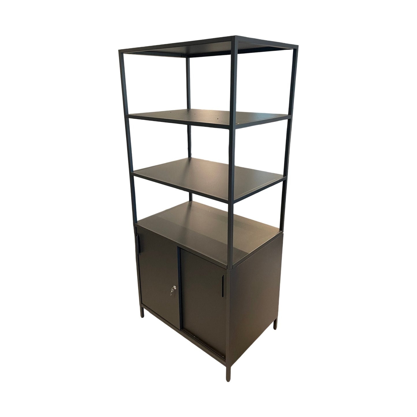 Hylle fra IKEA, svart, Trotten