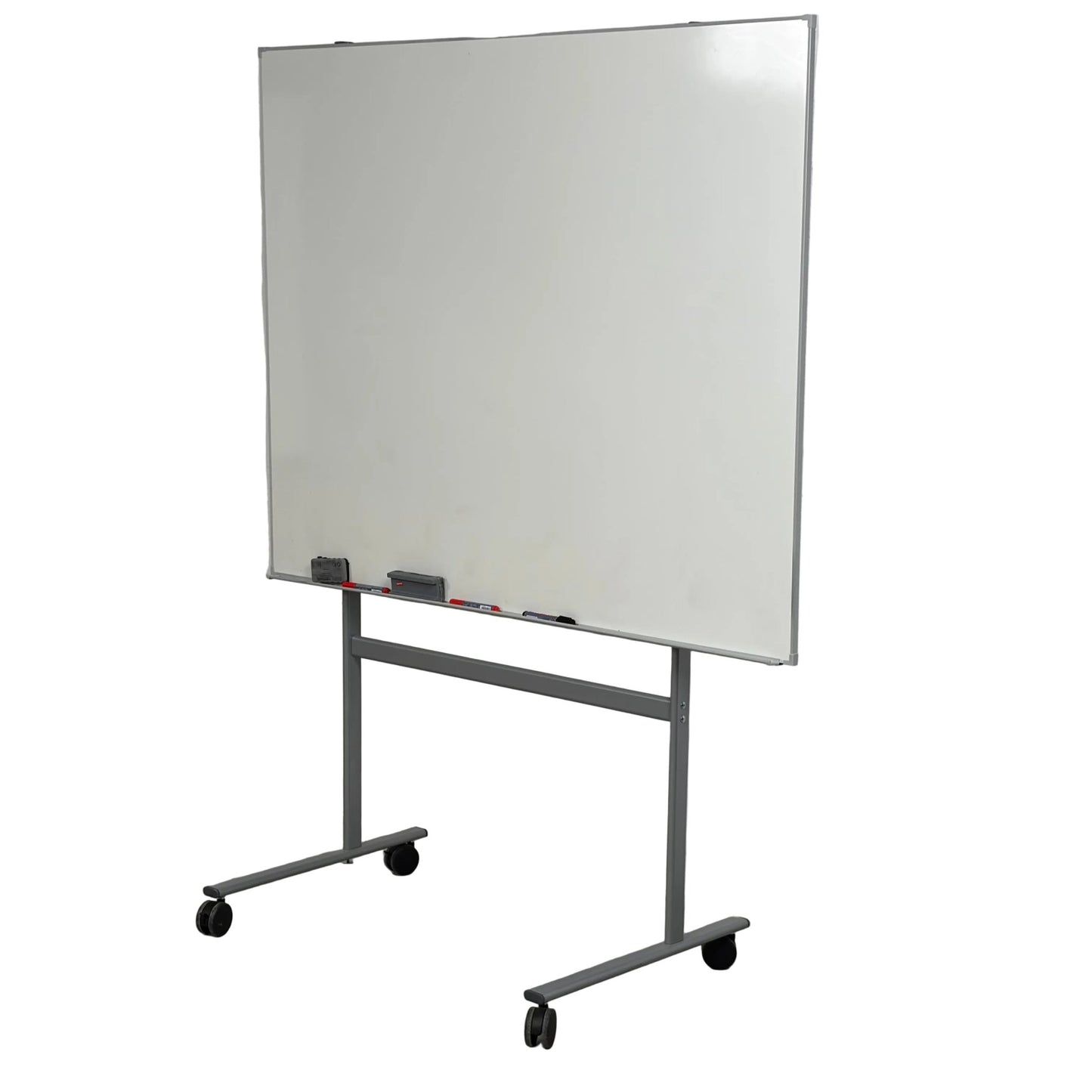 Whiteboard på hjul, 150x194 cm
