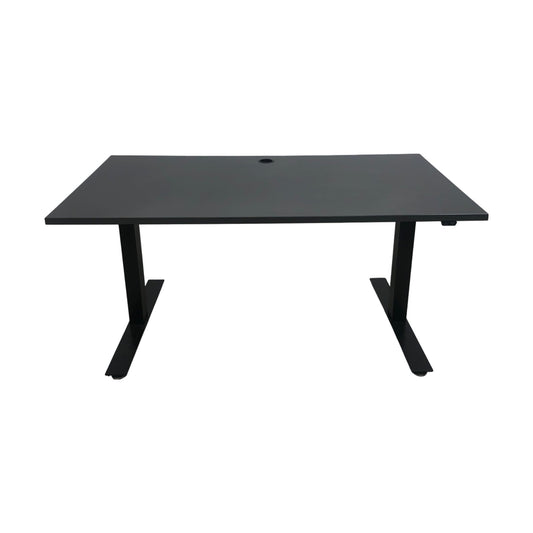 Elektrisk hev/senk skrivebord 140x80 – Helsort