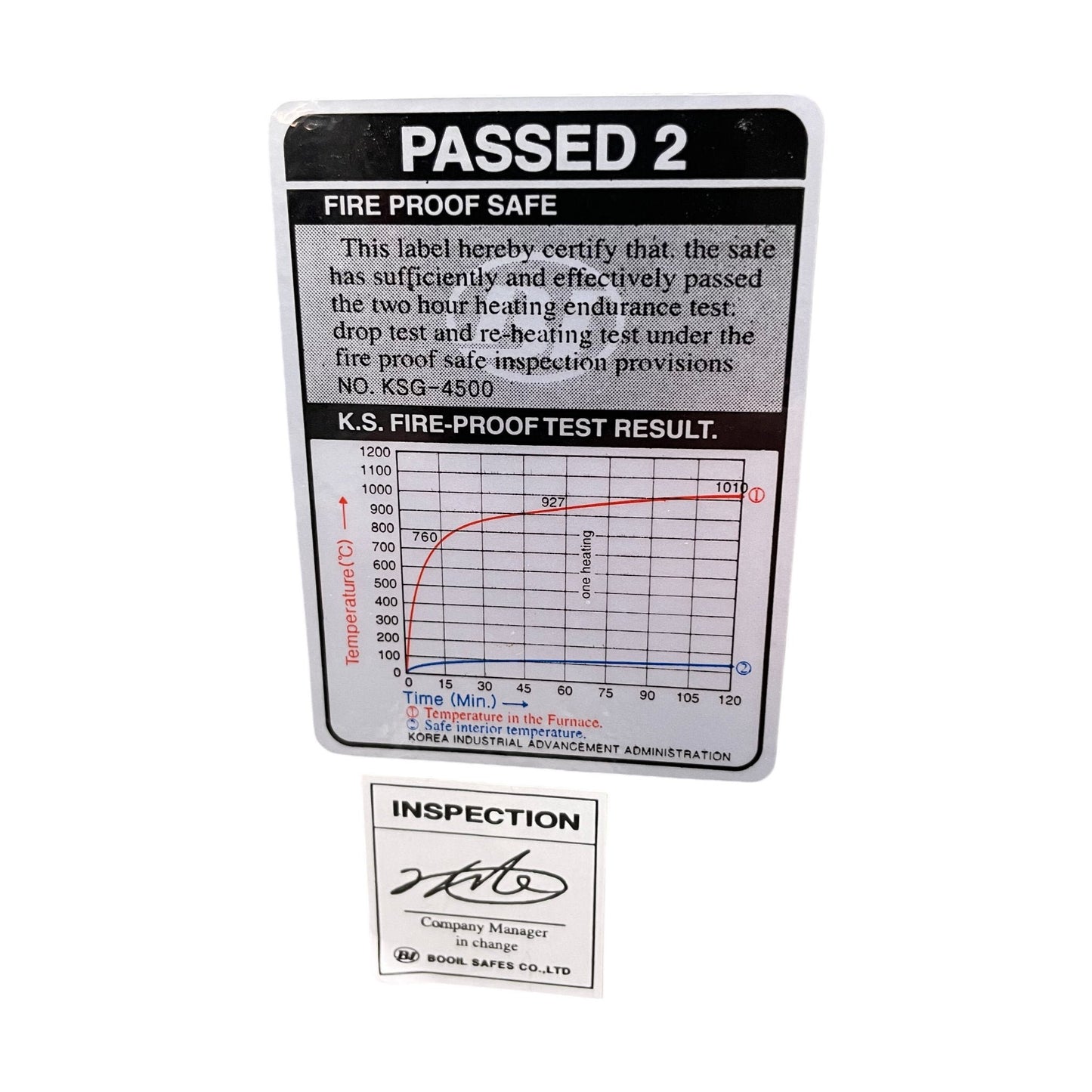 BS-T1400 fra Safeco – sikkerhetsskap, 140 cm høy