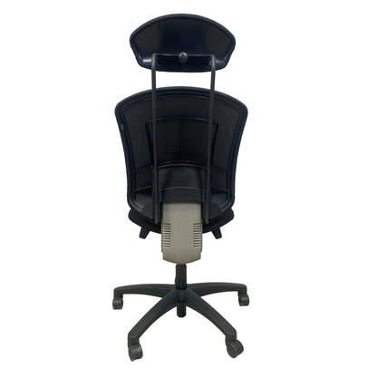 Kontorstol Maxicon fra Savo, svart stoff