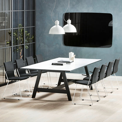 Møtebord NOMAD i laminat, 2400x1200 mm