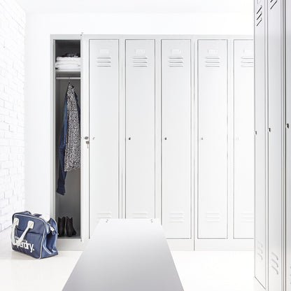 Garderobeskap CAMPUS fra AJ Produkter, grå