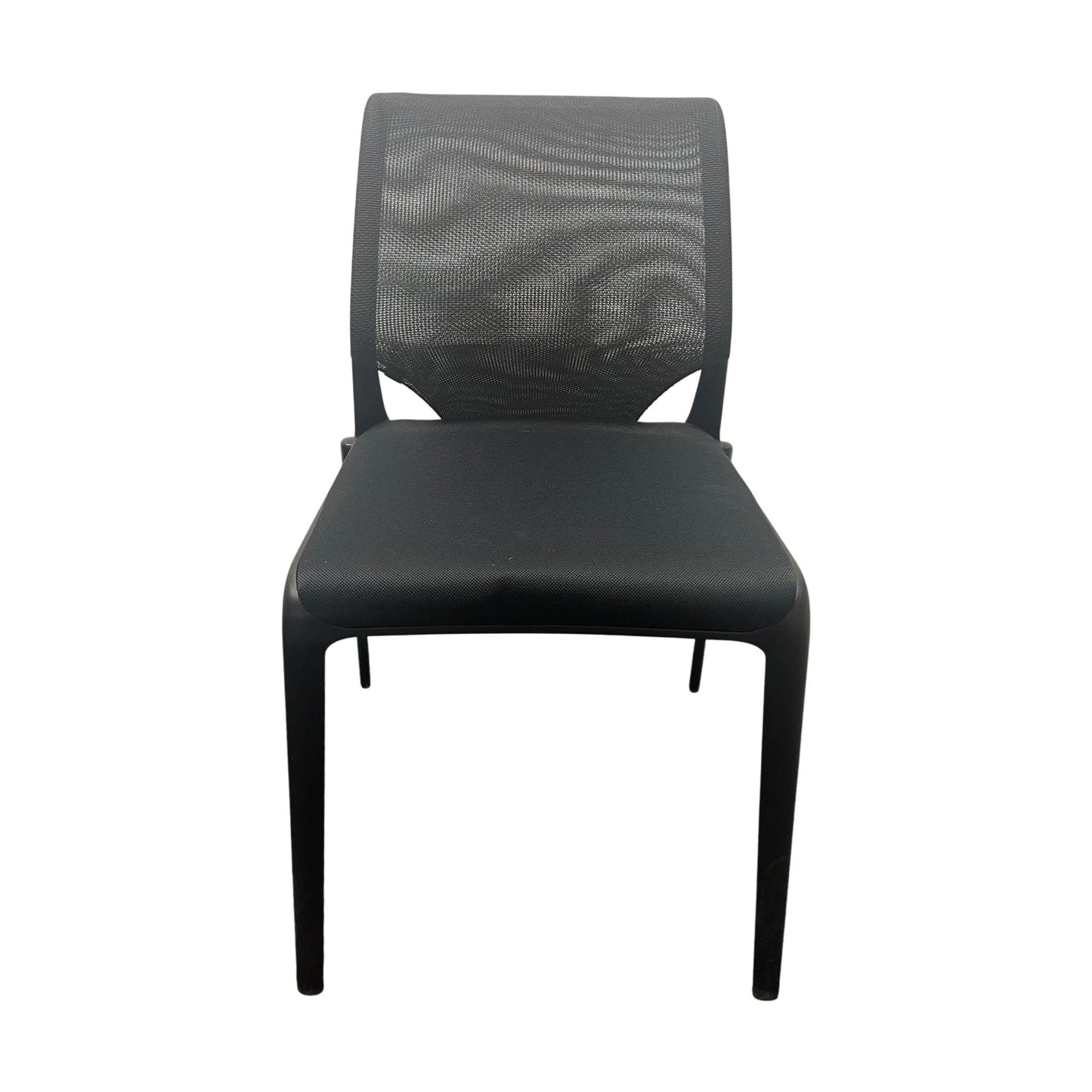 MedaSlim konferansestol fra Vitra, svart, moderne design