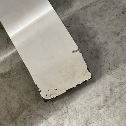 Elektrisk hev/senk skrivebord, hvit laminat, 140x80 cm