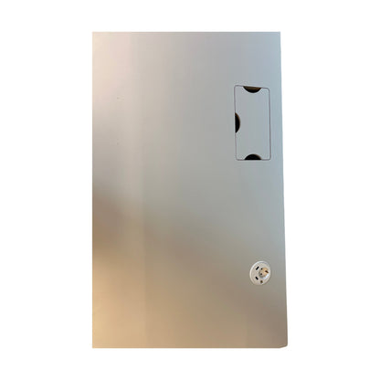 Elektrisk hev/senk skrivebord, hvit, 160x80 cm