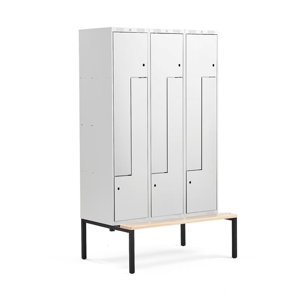 Z-skap CLASSIC, 3 seksjoner, 6 d3rer, gr3