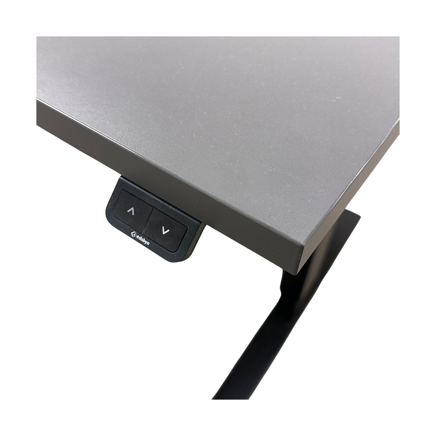 Elektrisk hev/senk skrivebord 160x80 cm, grå