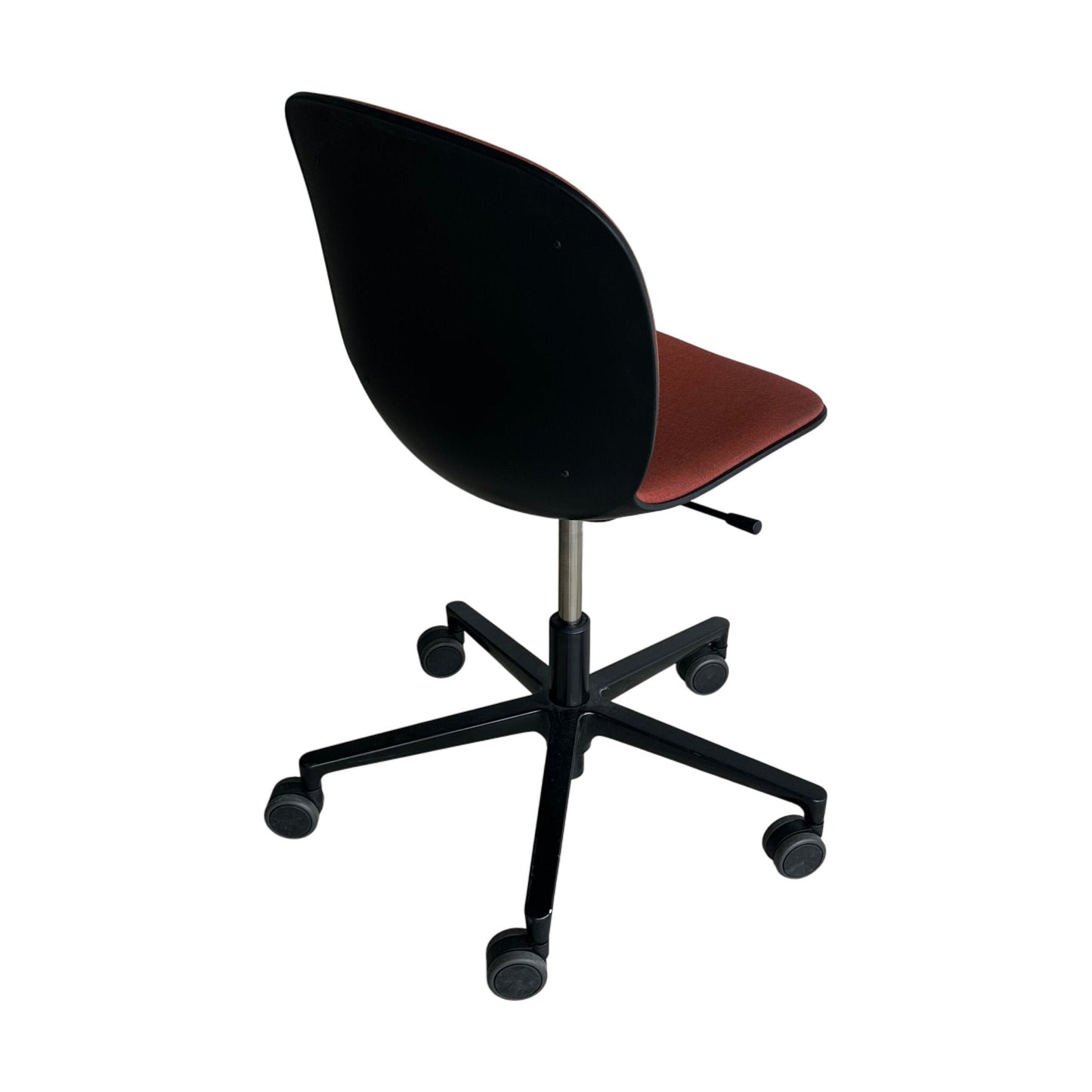 RBM Noor 6070SB møteromsstol, rød, høydejusterbar