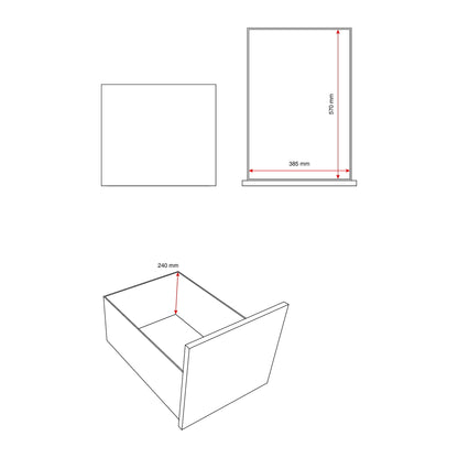 Brannsikkert arkivskap SHELL, 90 min., nøkkellås, 1500x520x680 mm, 4 skuffer