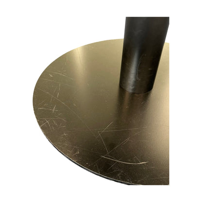 Loungebord med trefarget plate, 70x73 cm