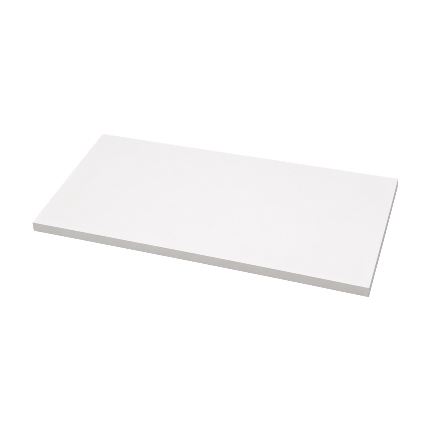 (140x80) Bordplate i hvit