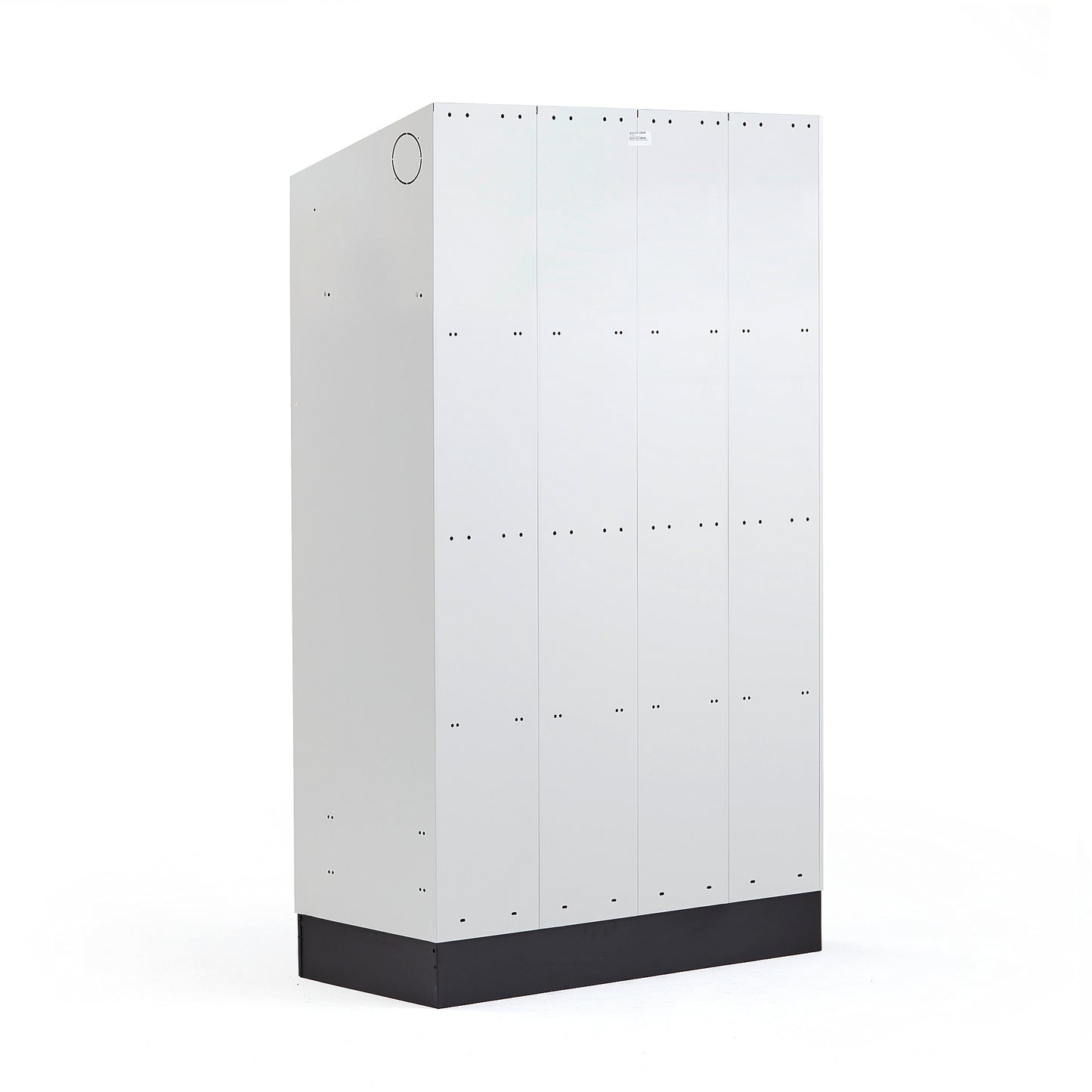 Garderobeskap CLASSIC, svart, UTEN sokkel.