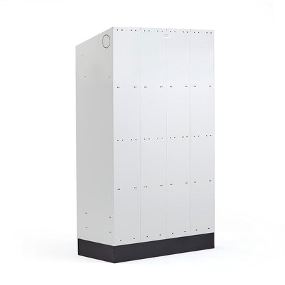 Garderobeskap CLASSIC, svart, UTEN sokkel.