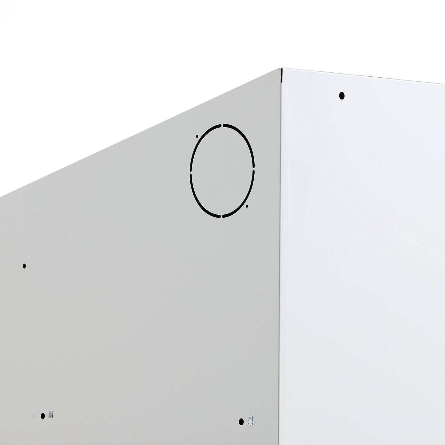 Garderobeskap CLASSIC, 2 seksjoner, skrått tak, H1900 B800 D550 mm, svart