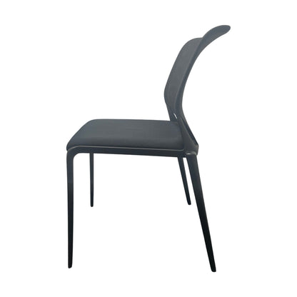 MedaSlim konferansestol fra Vitra, svart, moderne design