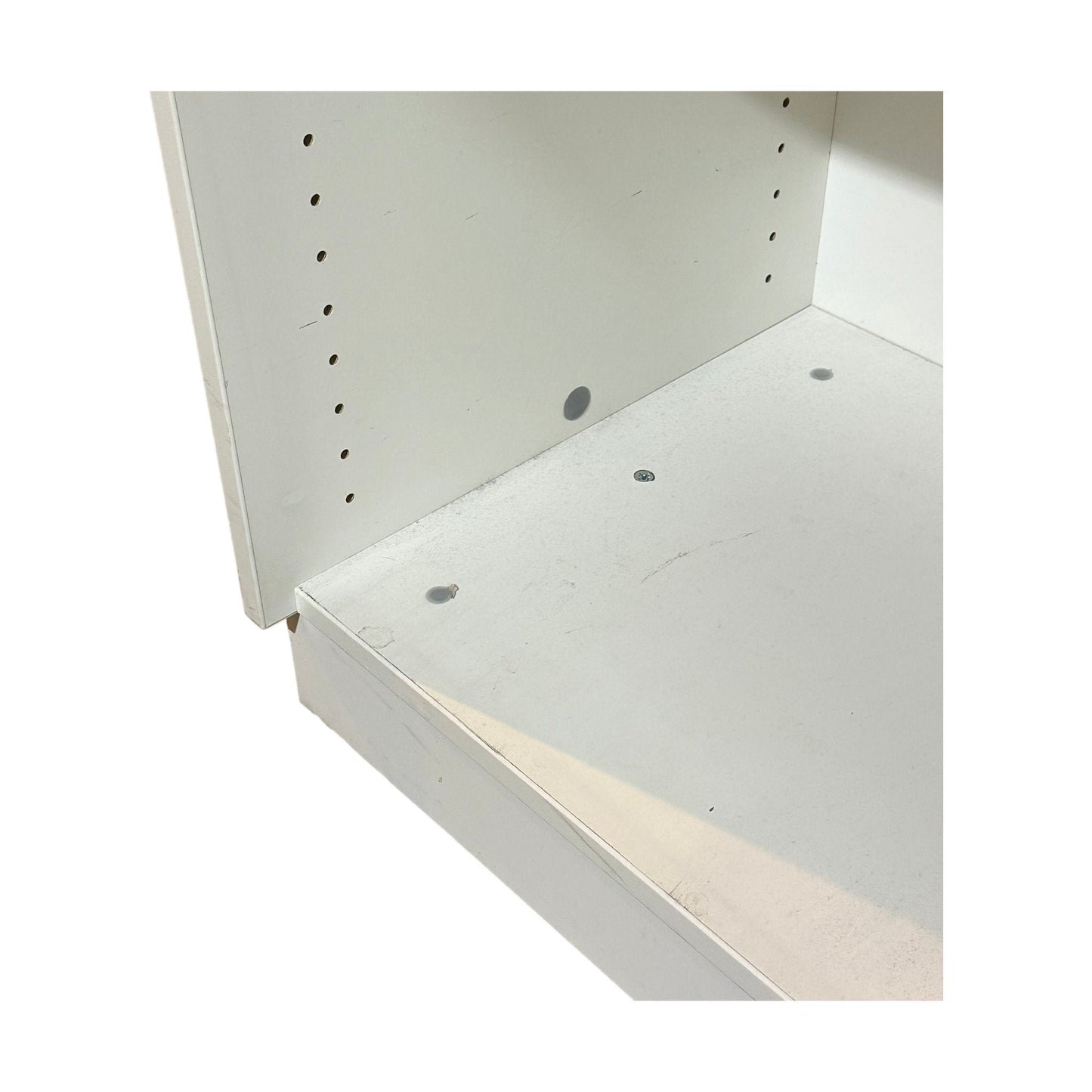 Skap med skyvedører fra EFG, hvit, 120x40x80 cm