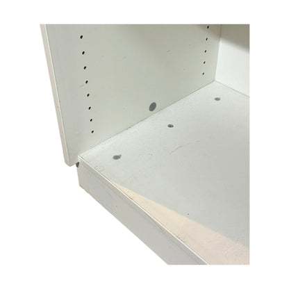 Skap med skyvedører fra EFG, hvit, 120x40x80 cm