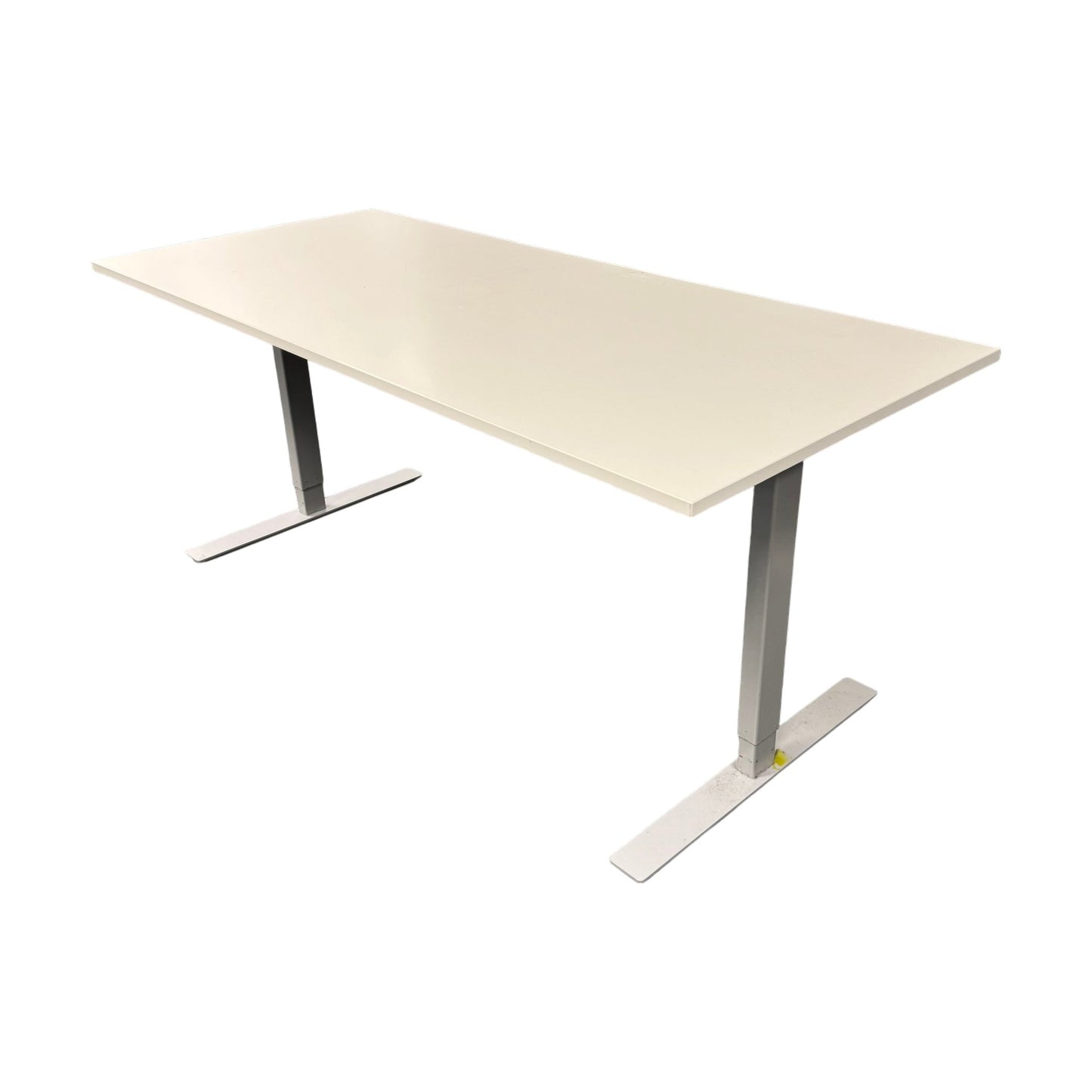 Elektrisk hev/senk skrivebord 180x80 cm, hvit, Linak