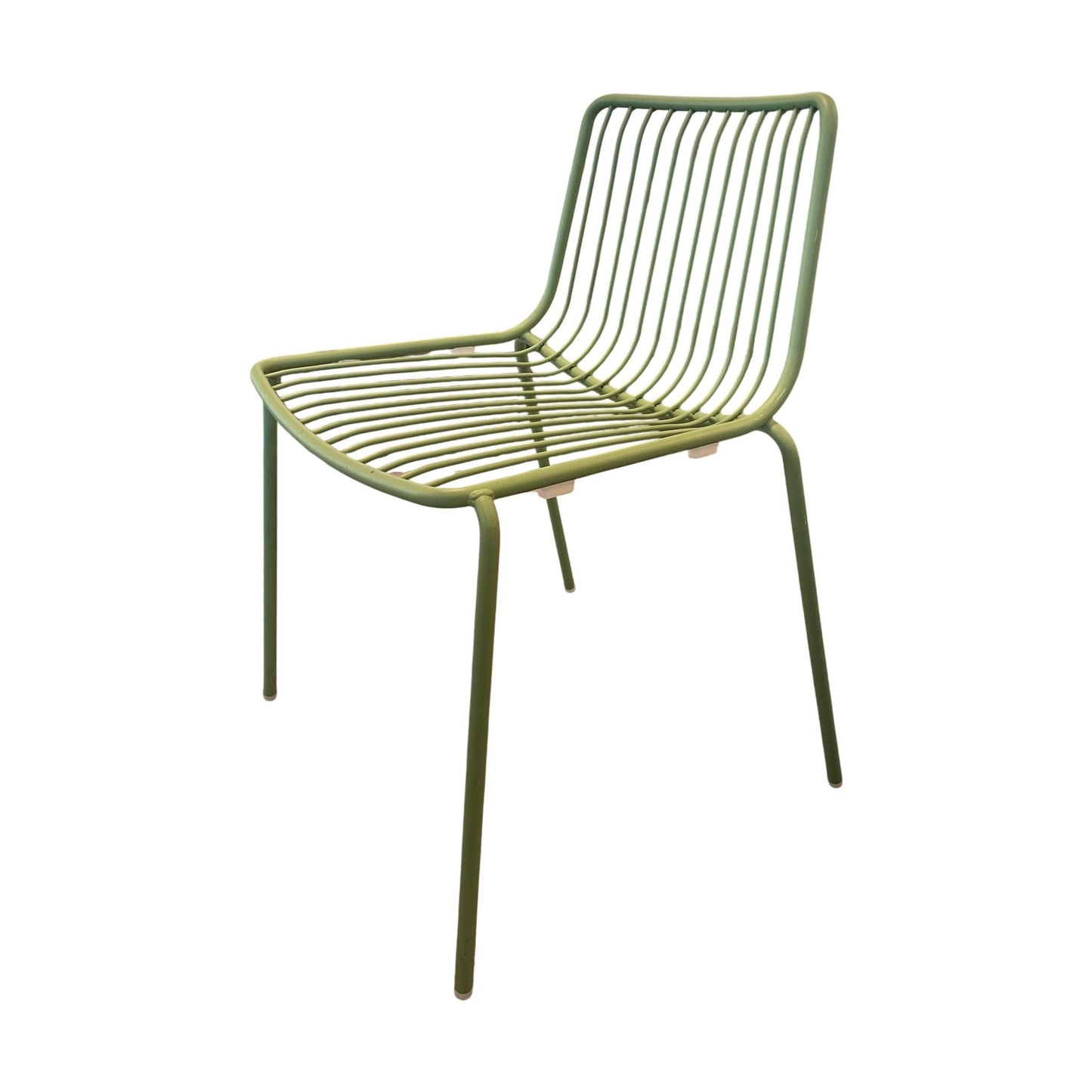 Grønn hagestol i metall