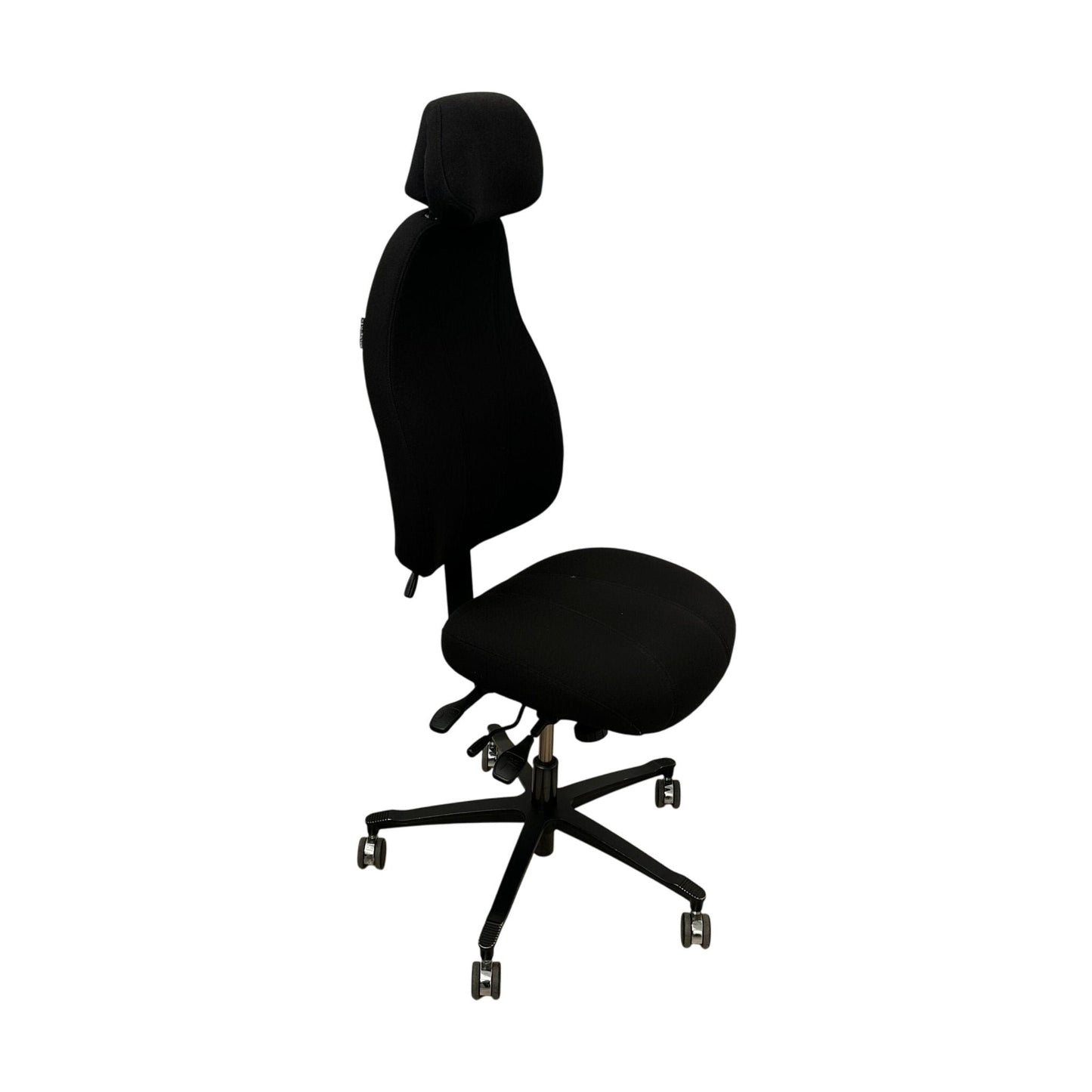 Kontorstol fra Malmstolen, sort