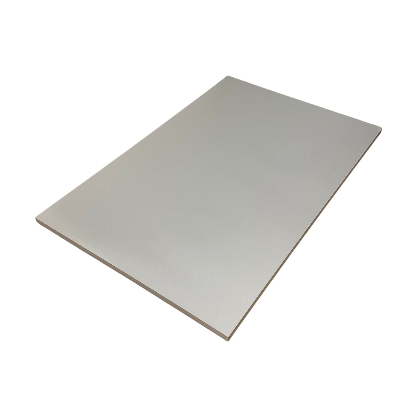 Bordplate i grå melamin, 120x80 cm