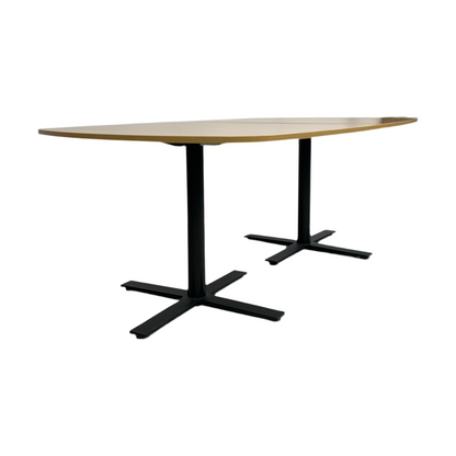 Trefarget møtebord, 200x120cm