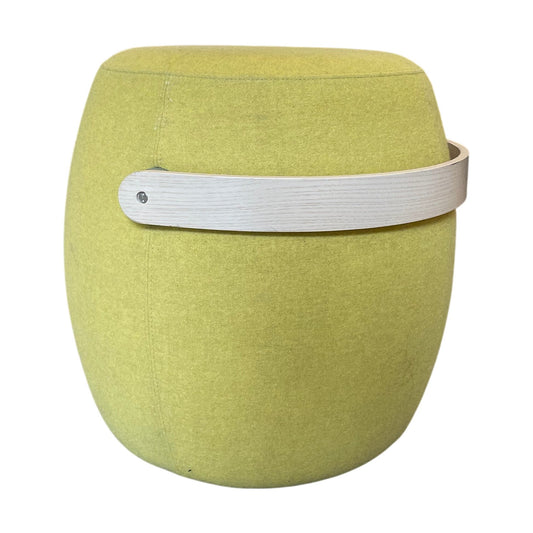 Offecct carry on puff, gul, 49x45x45 cm