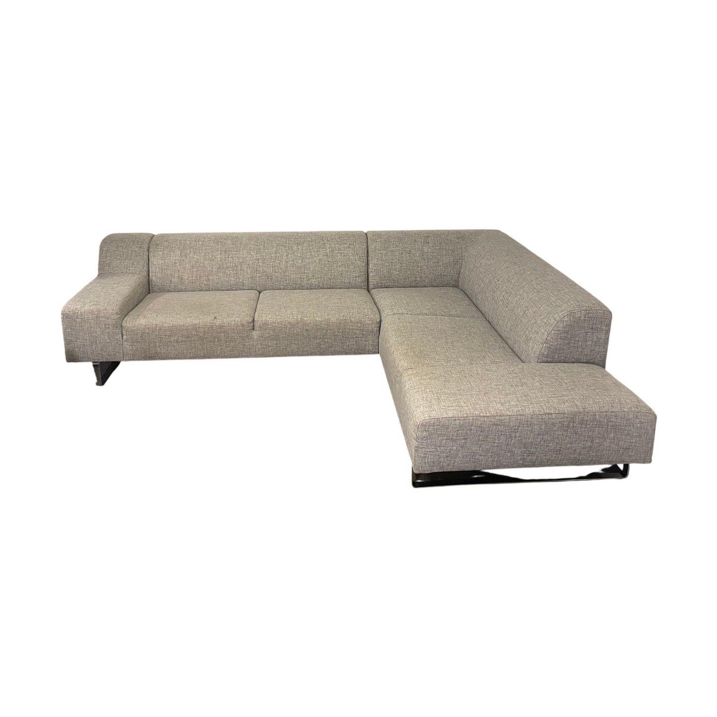 Seville hjørnesofa med puff fra Bolia, grå