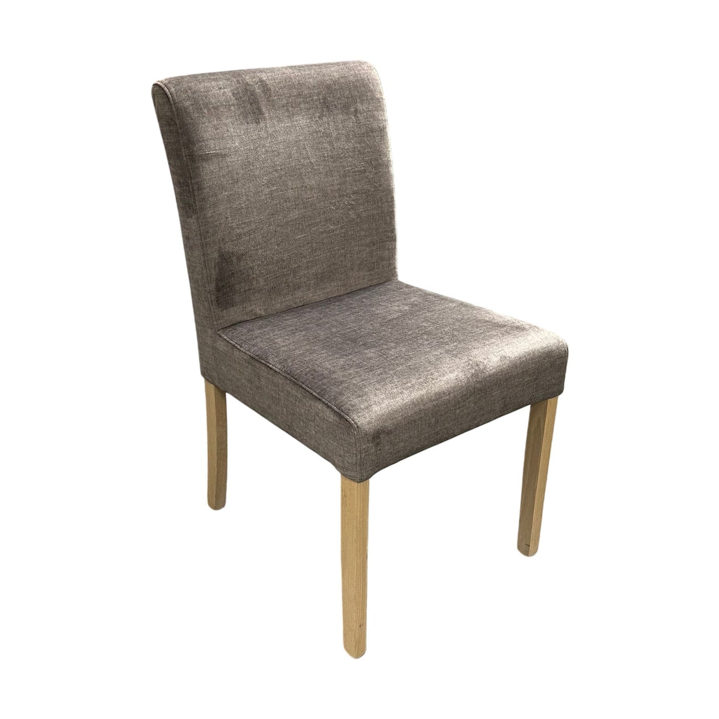 Nova spisestol fra A-Møbler, velour, grå