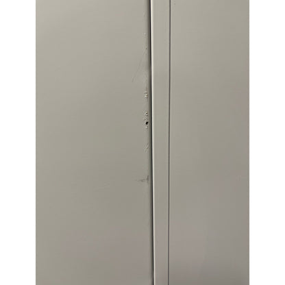 Garderobeskap CLASSIC, benkestativ, 2 seksjoner, H2120 B800 D550 mm, svart