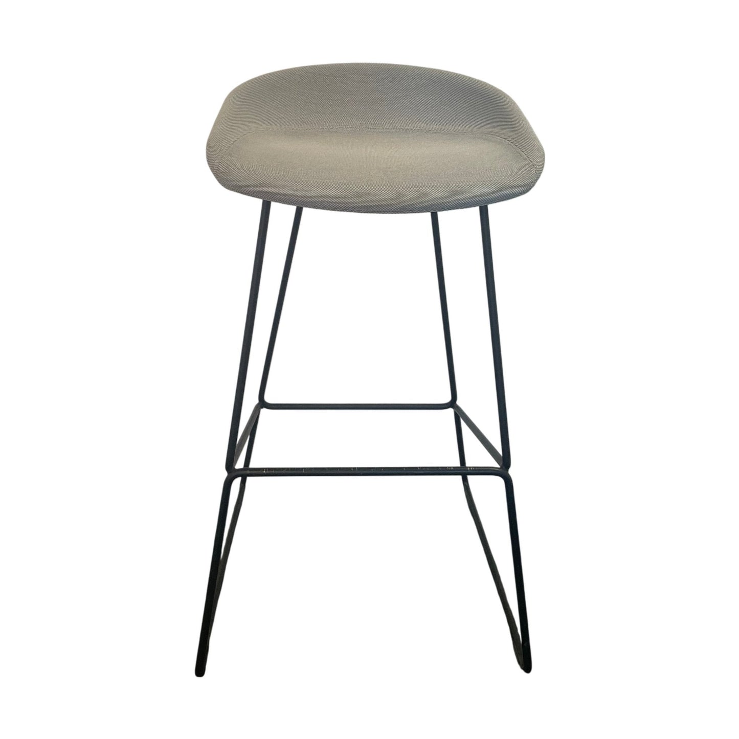 About a stool barstol fra HAY, grå, 76 cm høy