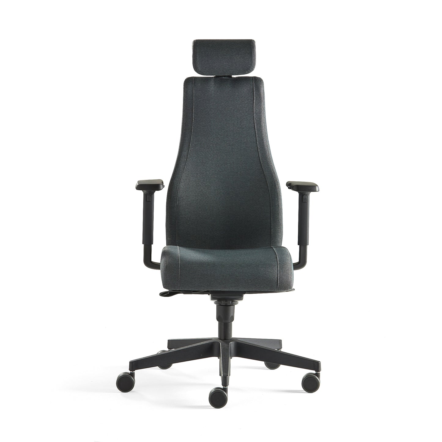 Kontorstol LANCASTER, høy rygg, antrasitt