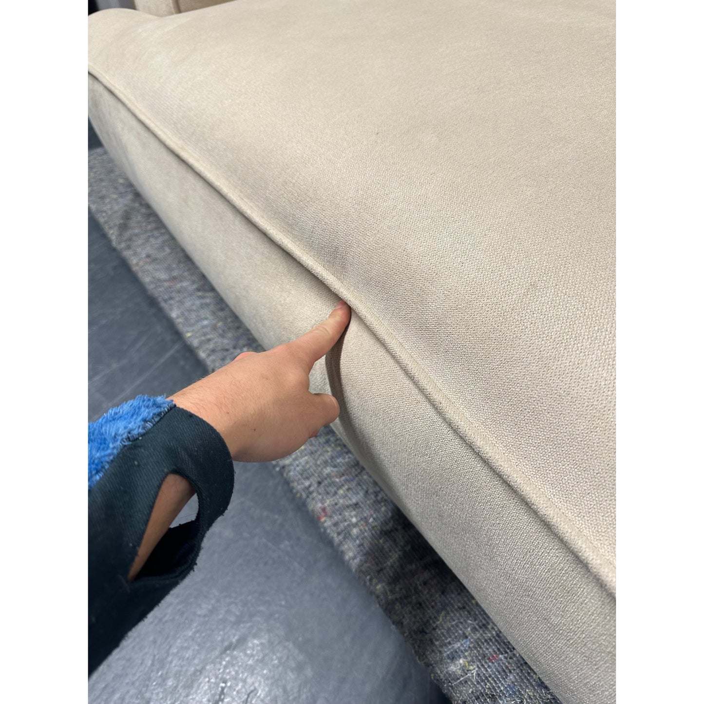 Leonora 3-seter sofa fra SOFACOMPANY, beige