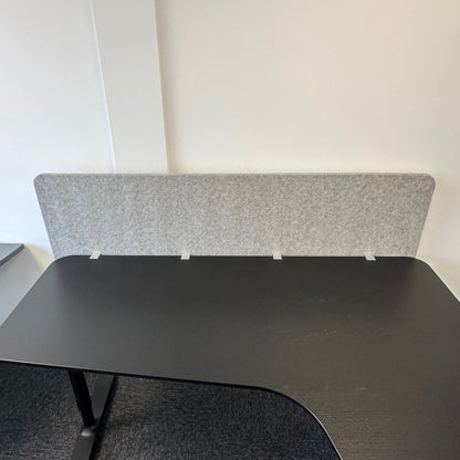 Elif skillevegg fra IKEA, 160x48 cm, grå