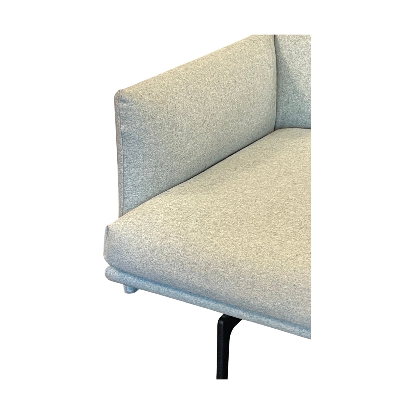 Outline 2-seter sofa fra Muuto i blå