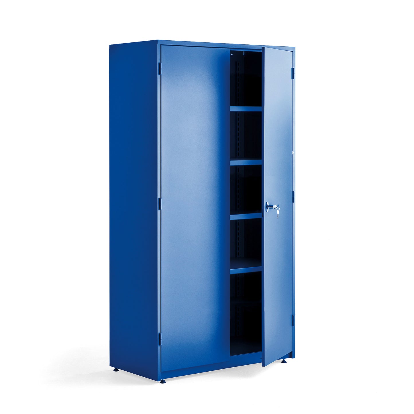 Oppbevaringsskap SUPPLY, H1900 B1020 D500 mm, blå fra AJ Produkter