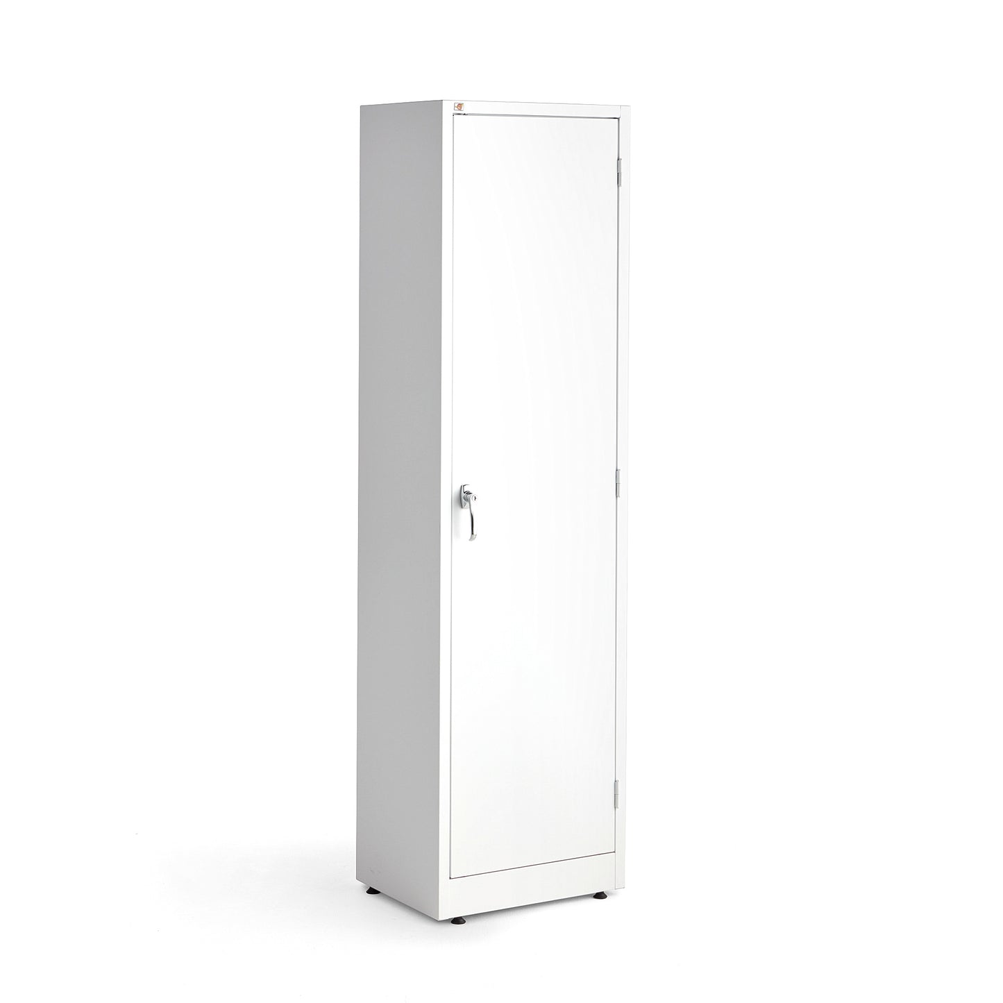 Oppbevaringsskap SMART, H1900 B530 D400 mm, hvit/hvit fra AJ Produkter